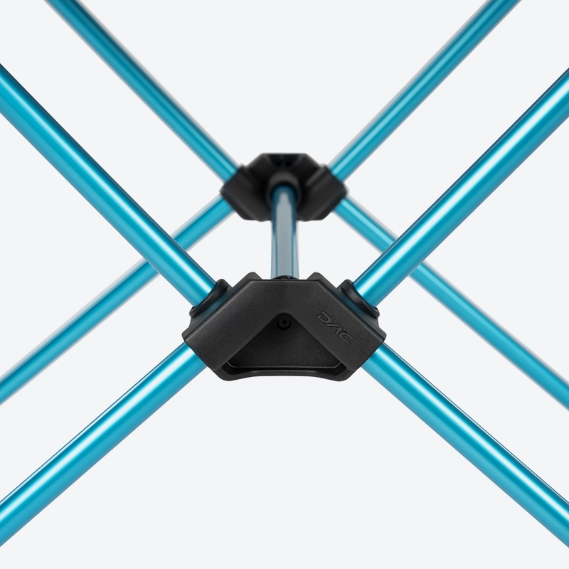 A close-up detailed view part 4 of the Helinox Table Zero LT ultralight camping table.