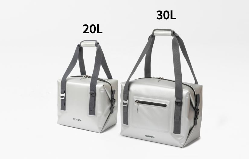 KOVEA Silver Shell Soft Cooler 30L Review comparing the 30L and 20L sizes