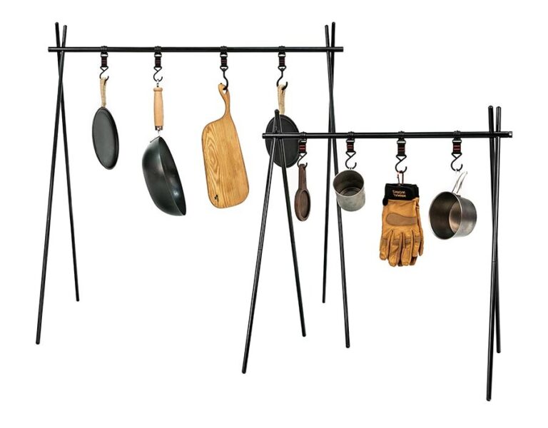 Minimal Works Indian Hanger L Review – full view of the Korean camping hanger system