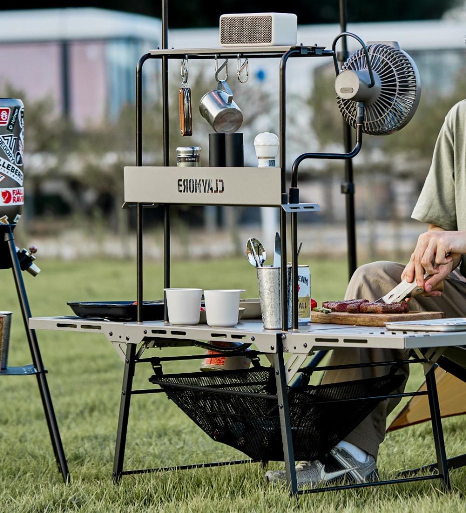Claymore IGT Expand 40 Basic Set Review set up at a scenic outdoor campsite