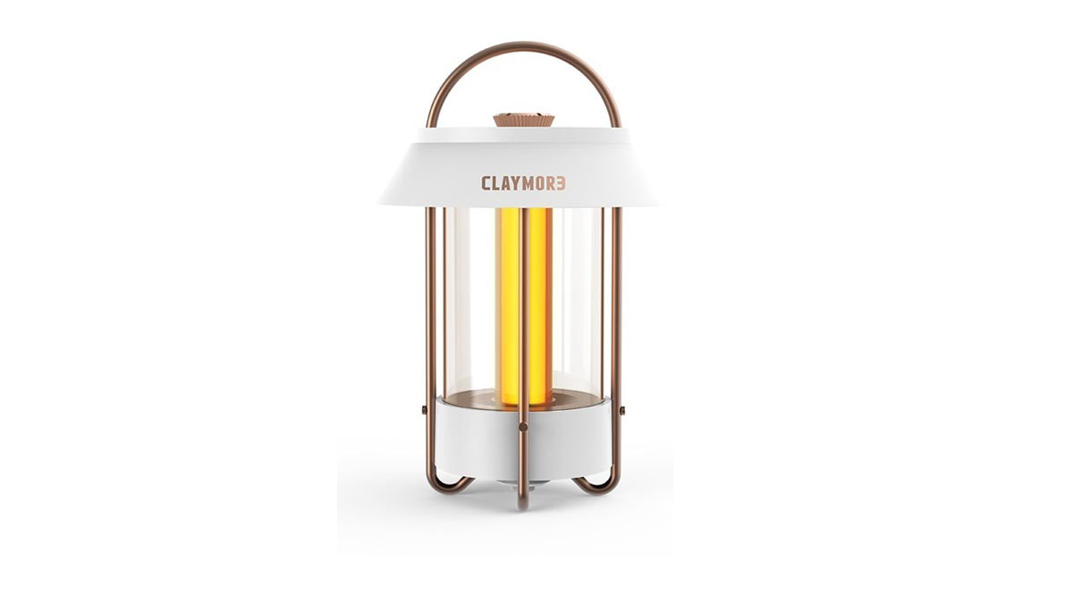 CLAYMORE Selene LED Lantern with a warm ambient camping light design