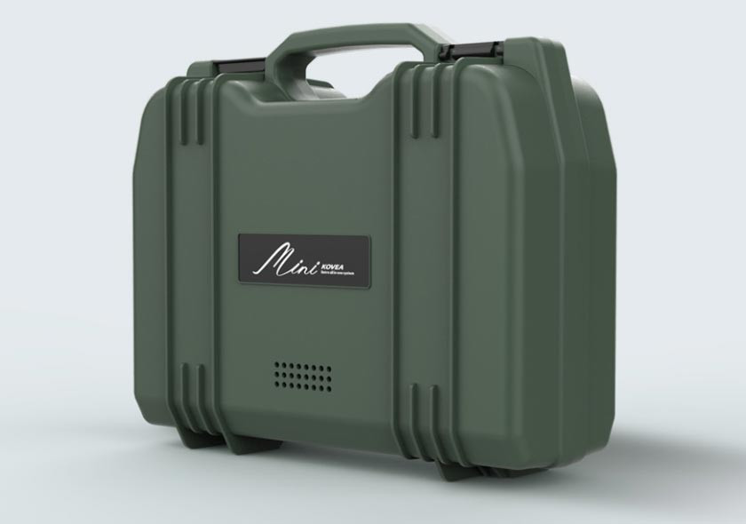 Kovea Gui Bada Mini with its durable portable carrying case