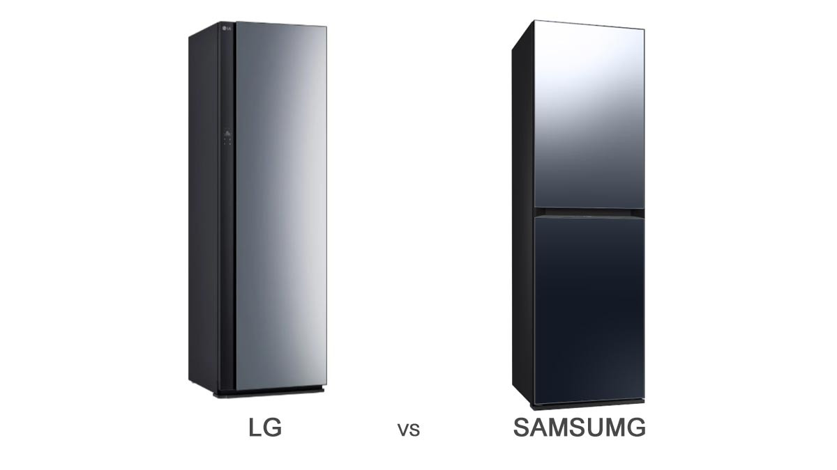 LG Styler SC5GMR80H vs Samsung Bespoke AirDresser DF24CB9900CR comparison